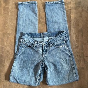 - Vintage garage low rise jeans